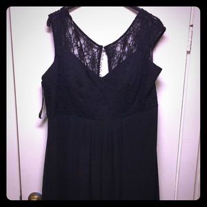 Black formal dress